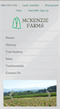 Mobile Screenshot of mckenziefarms.org